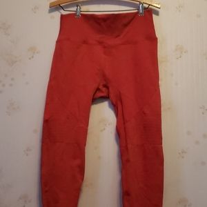 Alphalete R6 Revival leggings in coral red XL